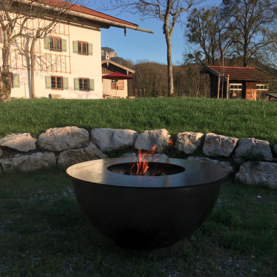 Feuerstelle | Lohei - Chalets im Chiemgau
