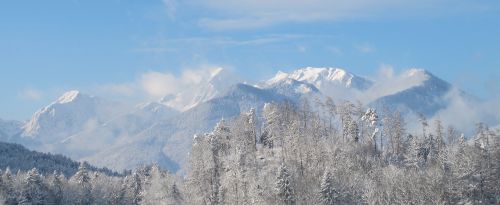 Winterpanorama | Lohei - Chalets im Chiemgau